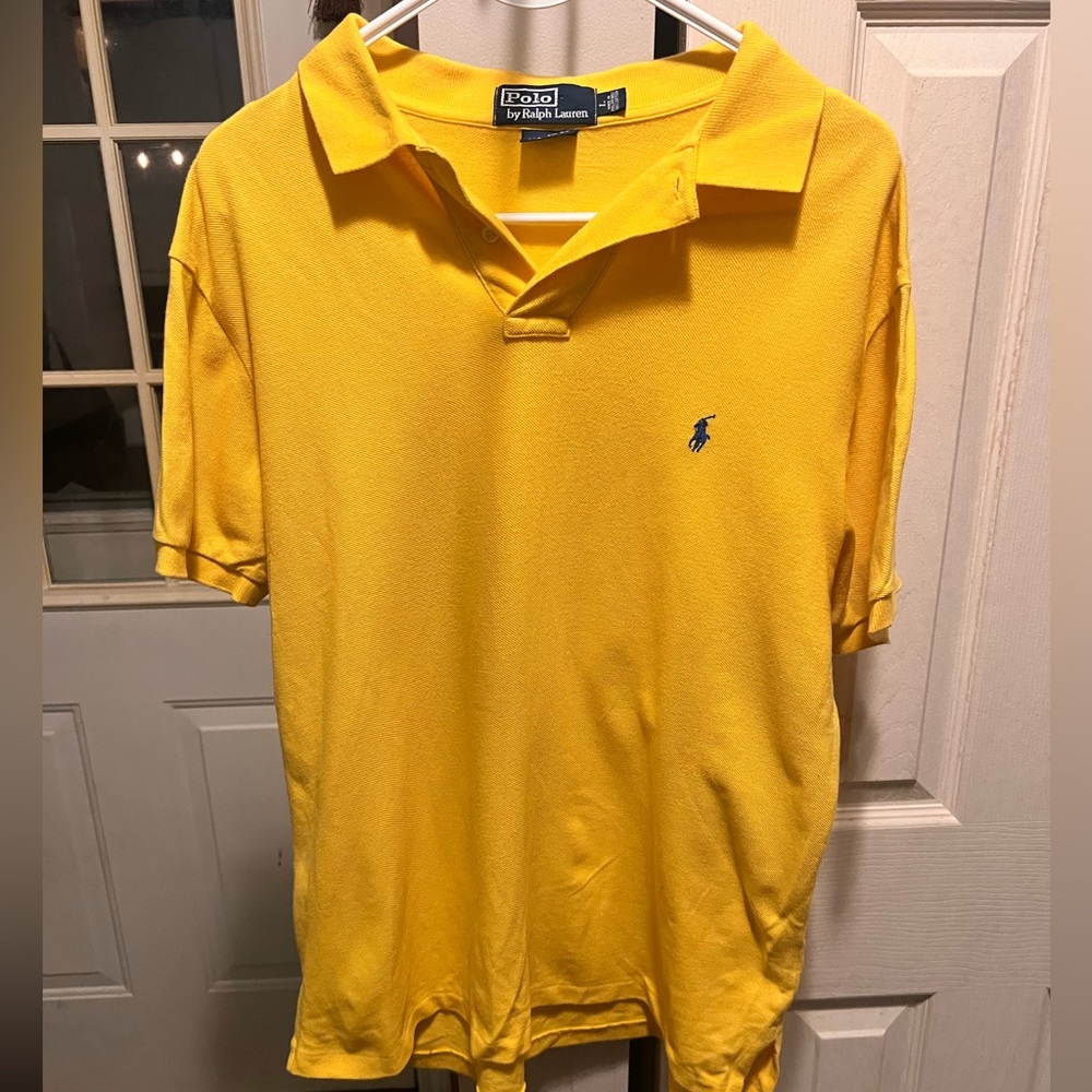 Yellow L Ralph Lauren Polo Men’s polo